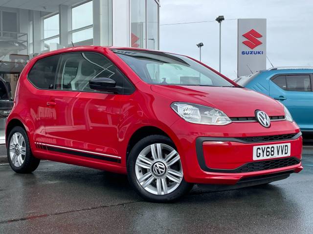 Volkswagen Up 1.0 Up Beats 3dr Hatchback Petrol RED