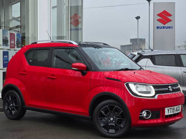 Suzuki Ignis 1.2 Dualjet SHVS SZ5 ALLGRIP 5dr Hatchback Petrol Red