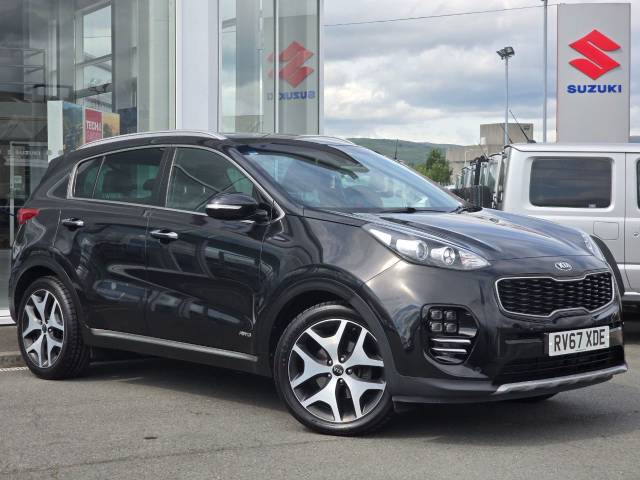 Kia Sportage 2.0 GT-LINE CRDI 4X4 Four Wheel Drive Diesel Black