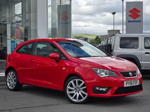 SEAT Ibiza 1.2 TSI 110 FR Technology 3dr Hatchback Petrol Red