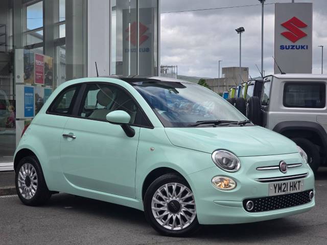 Fiat 500 1.0 Mild Hybrid Lounge 3dr Hatchback Petrol Green
