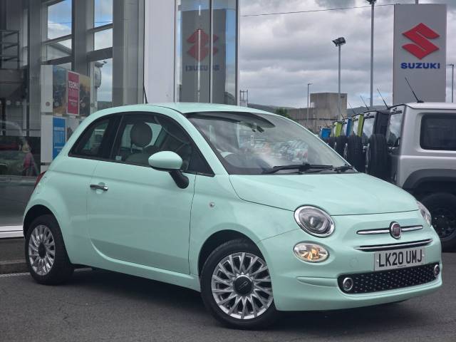 Fiat 500 1.2 Lounge 3dr Hatchback Petrol Green