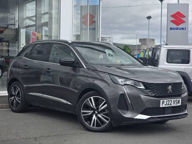 Peugeot 3008 1.6 Hybrid 225 GT Premium 5dr e-EAT8 Hatchback Petrol / Electric Hybrid Grey