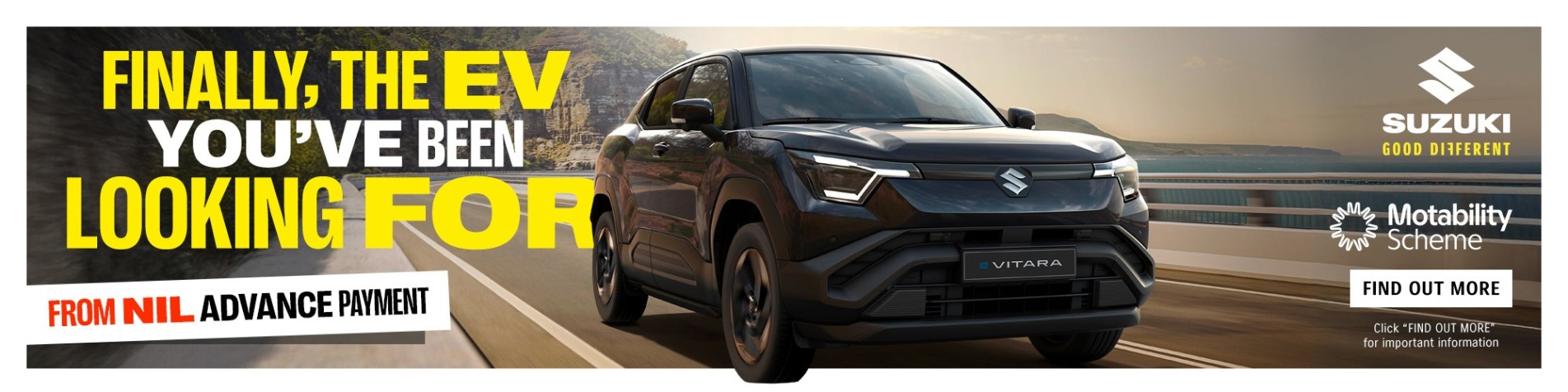 Motability e-vitara
